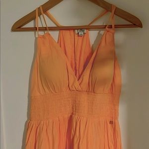 GUESS TANGERINE SUMMER DRESS!